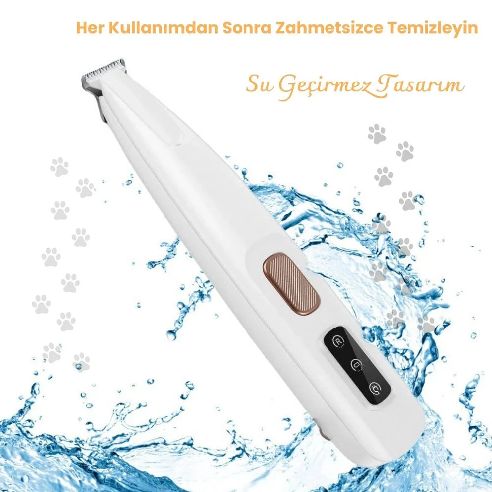 LED Işıklı Pet Pati Tıraş Makinasi